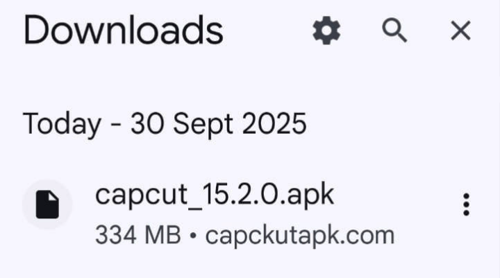 Download CapCut MOD APK v16.3.0 (Pro Editing, Premium Unlocked APK) 38 Locate-Downloaded-File.png