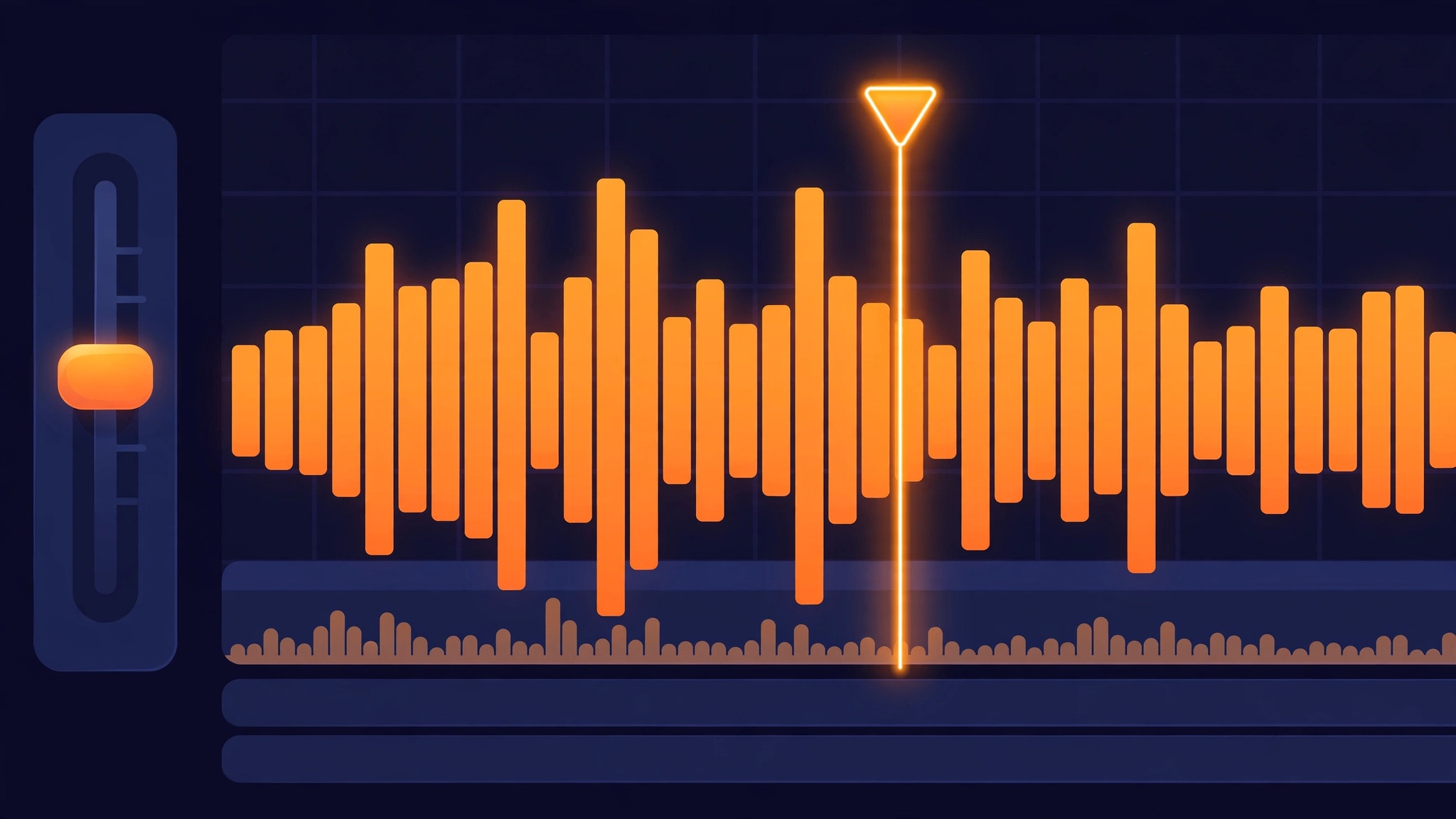 How to Add Sound Effects in CapCut for More Engaging Videos (2026) 2 CapCut audio waveform with sound effect clip on the timeline